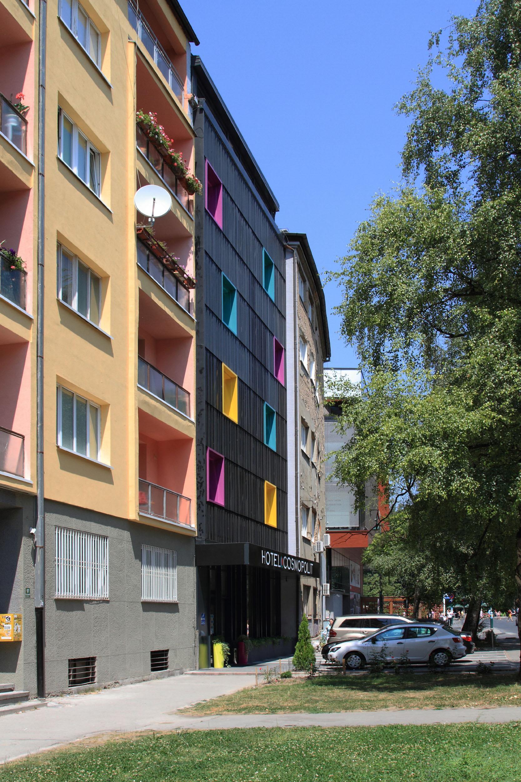 Hotel Cosmopolit Sarajevo Bagian luar foto