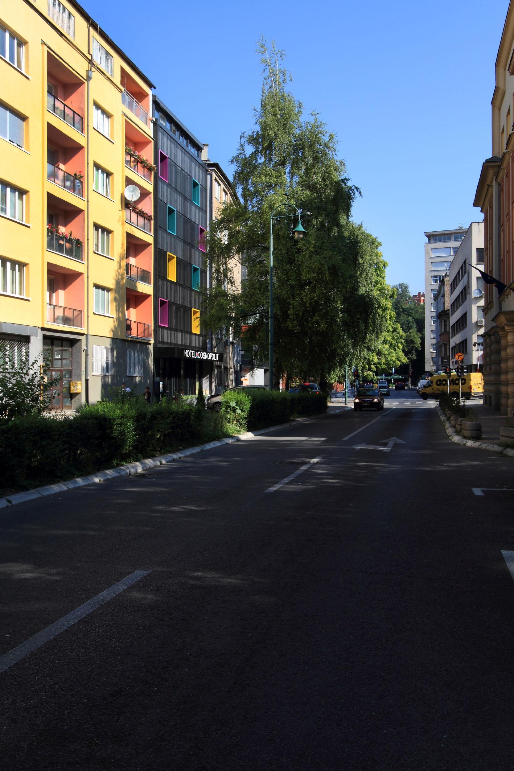 Hotel Cosmopolit Sarajevo Bagian luar foto
